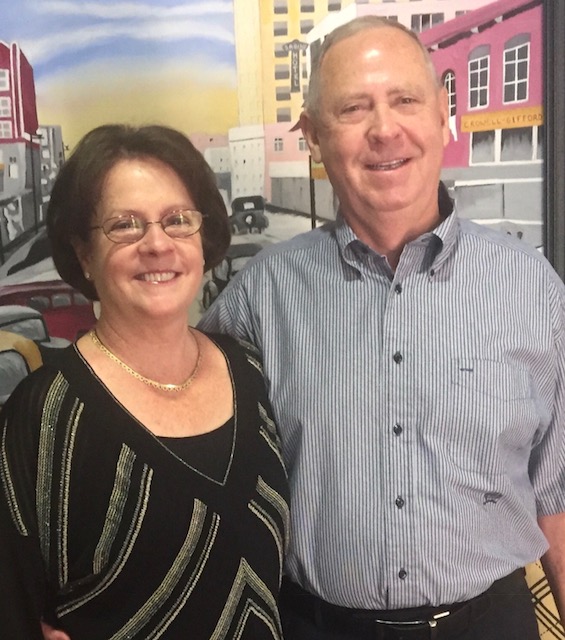 Sarah Flynn and Charlie Hancock